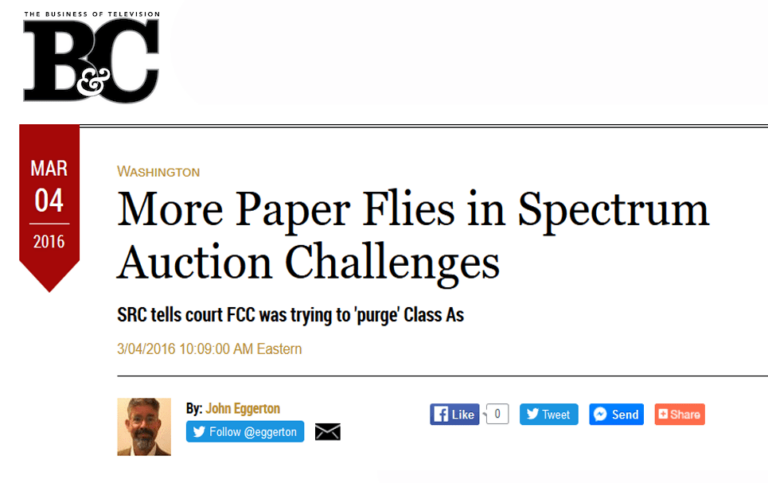 More Paper Flies in Spectrum Auction Challenges