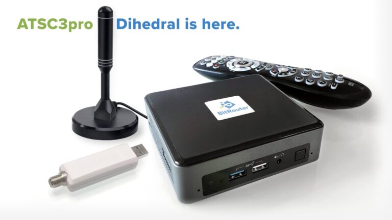 BitRouter OTA receivers for ATSC 1.0 and 3.0