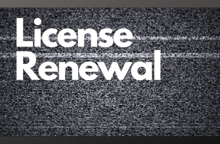 December Television License Renewal and Announcements Reminder: CO, MN, MT, ND, and SD